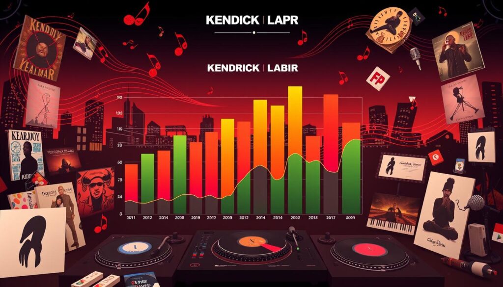 Kendrick Lamar Album Sales