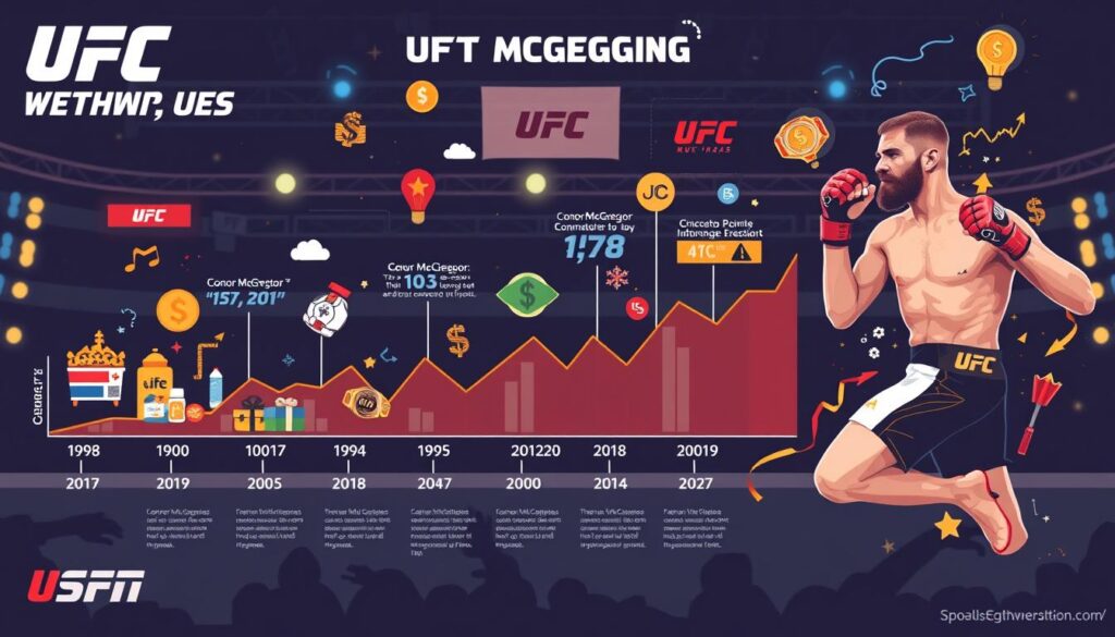 McGregor's net worth timeline