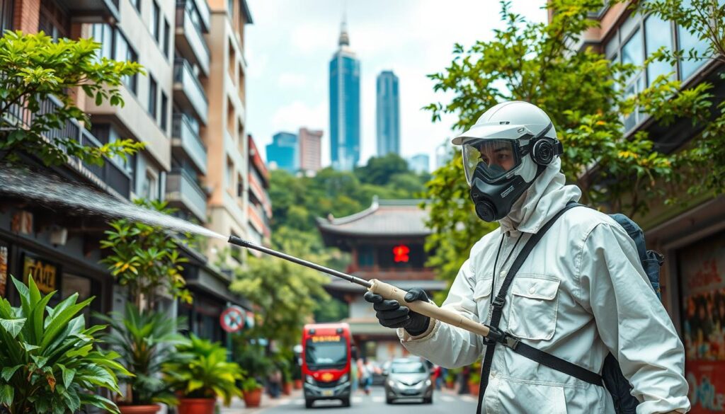 pest control and disinfection in Taipei