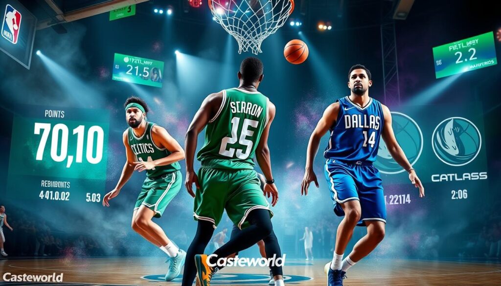 boston celtics vs dallas mavericks match player stats