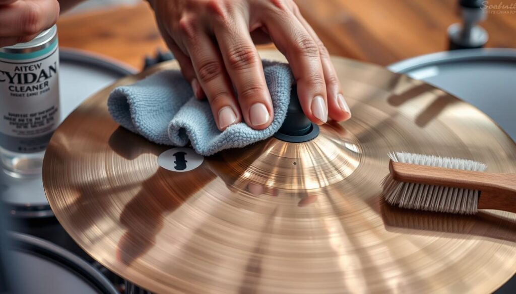 cymbal cleaning