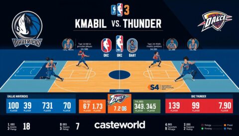 dallas mavericks vs okc thunder match player stats