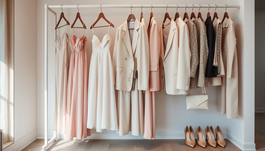 elegant wardrobe