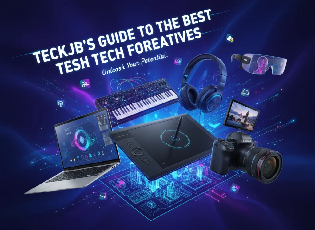 Teckjb’s Guide to the Best Tech for Creatives