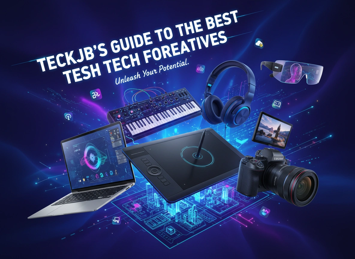 Teckjb’s Guide to the Best Tech for Creatives